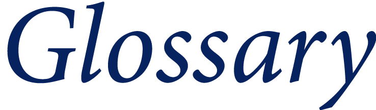 Glossary