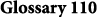 Glossary 110