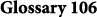 Glossary 106
