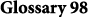 Glossary 98