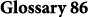 Glossary 86