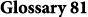 Glossary 81