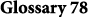 Glossary 78