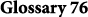 Glossary 76