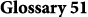 Glossary 51