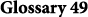 Glossary 49