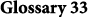 Glossary 33
