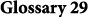 Glossary 29