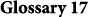 Glossary 17